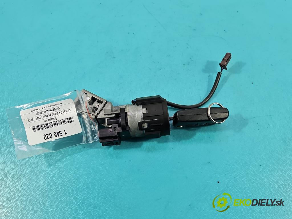 Citroen C4 Grand picasso I 2006-2013 2.0 hdi 136 HP automatic 100 kW 1997 cm3 5- Spínačka 9663123380 (Spínacia skrinka)