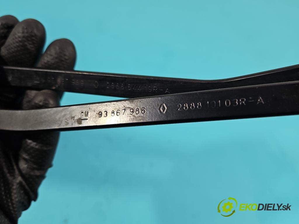 Renault Trafic III 2014 - 2.0 dci 120 HP manual 88 kW 1997 cm3 5- rameno stieračov predné komplet 93867986