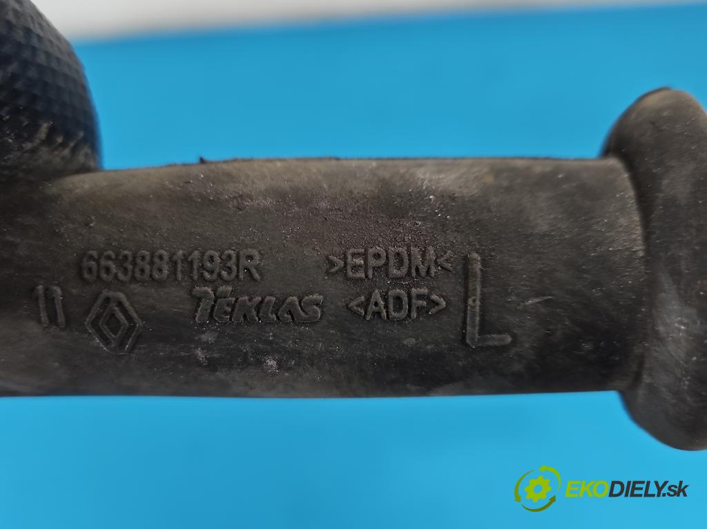 Renault Trafic III 2014 - 2.0 dci 120 HP manual 88 kW 1997 cm3 5- torpédo 668416578R (Torpédo (plast pod čelným sklom))