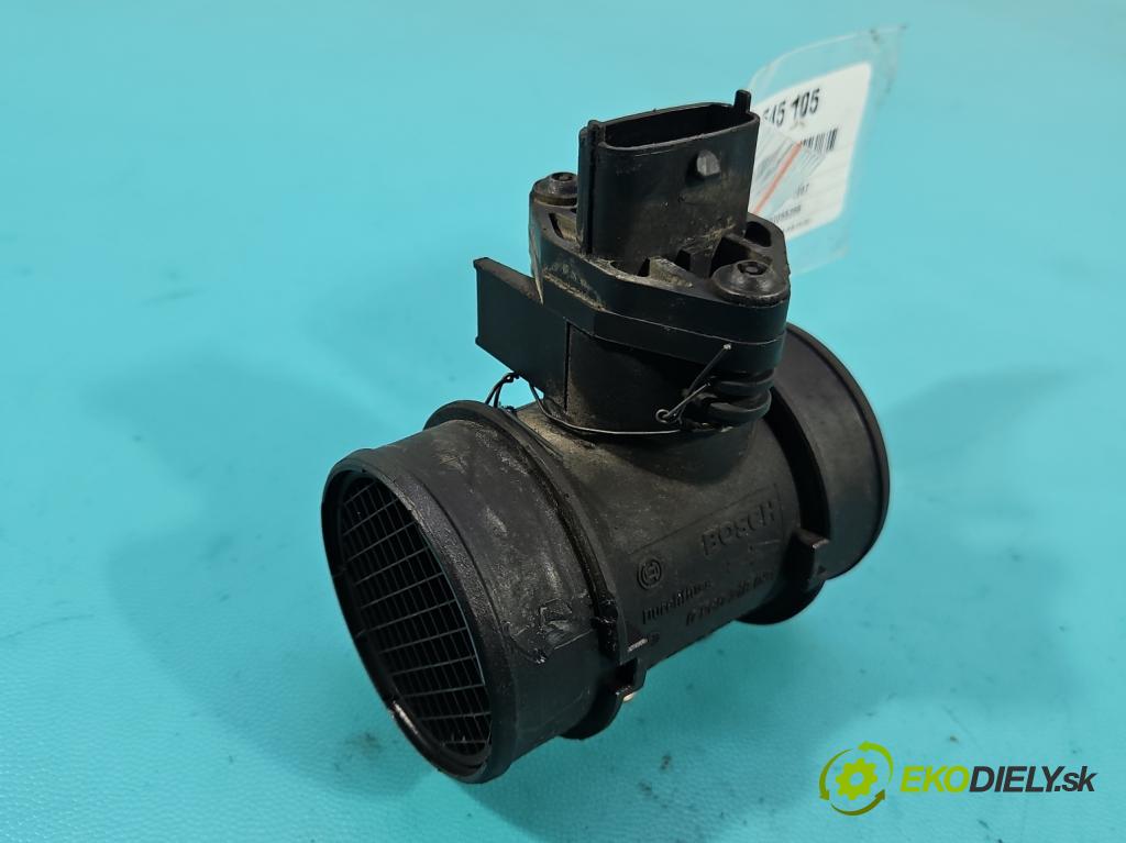 Opel Agila A 2000-2007 1.2 16V 75 HP manual 55 kW 1199 cm3 5- průtokoměr: 0280218031 (Váha vzduchu)