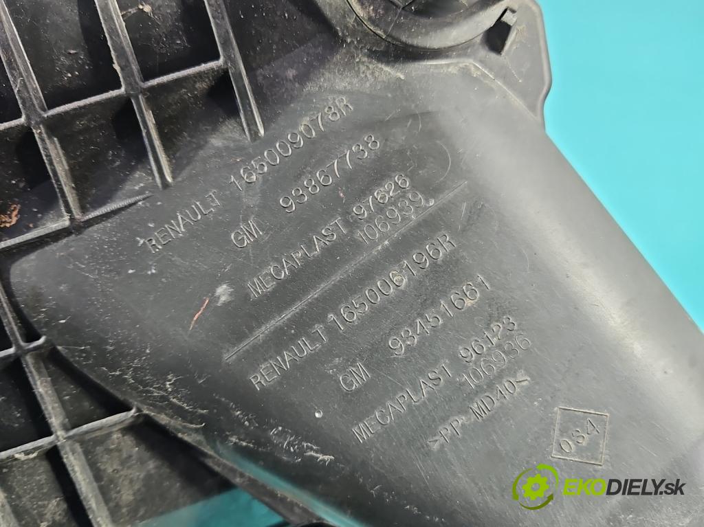 Renault Trafic III 2014 - 2.0 dci 120 HP manual 88 kW 1997 cm3 5- obal filtra vzduchu H8201333223 (Obal vzduchového filtra)