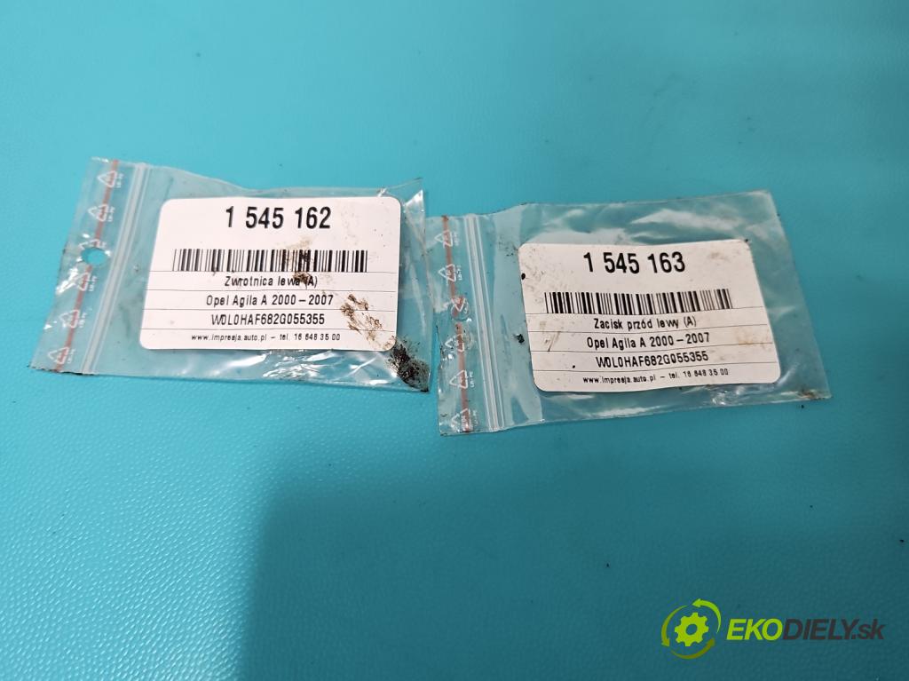 Opel Agila A 2000-2007 1.2 16V 75 hp manual 55 kW 1199 cm3 5- náboj levé  (Náboj kola)