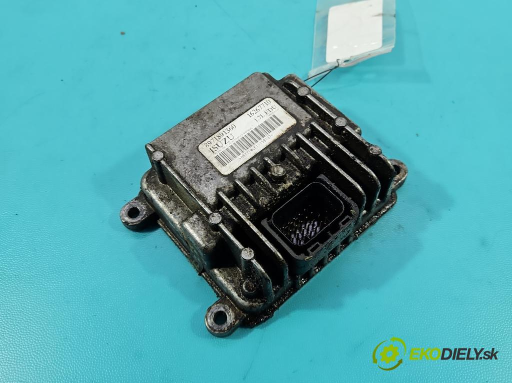 Opel Astra II 1998-2009 1.7 dti 75 HP manual 55 kW 1686 cm3 5- riadiaca jednotka ostatné 8971891360