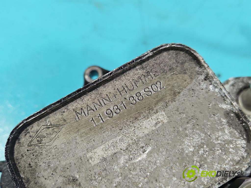 Toyota Proace City 1.5 D4D 131 HP automatic 96 kW 1499 cm3 5- Základ: filtra oleja: 9823532380 (Obal olejového filtra)