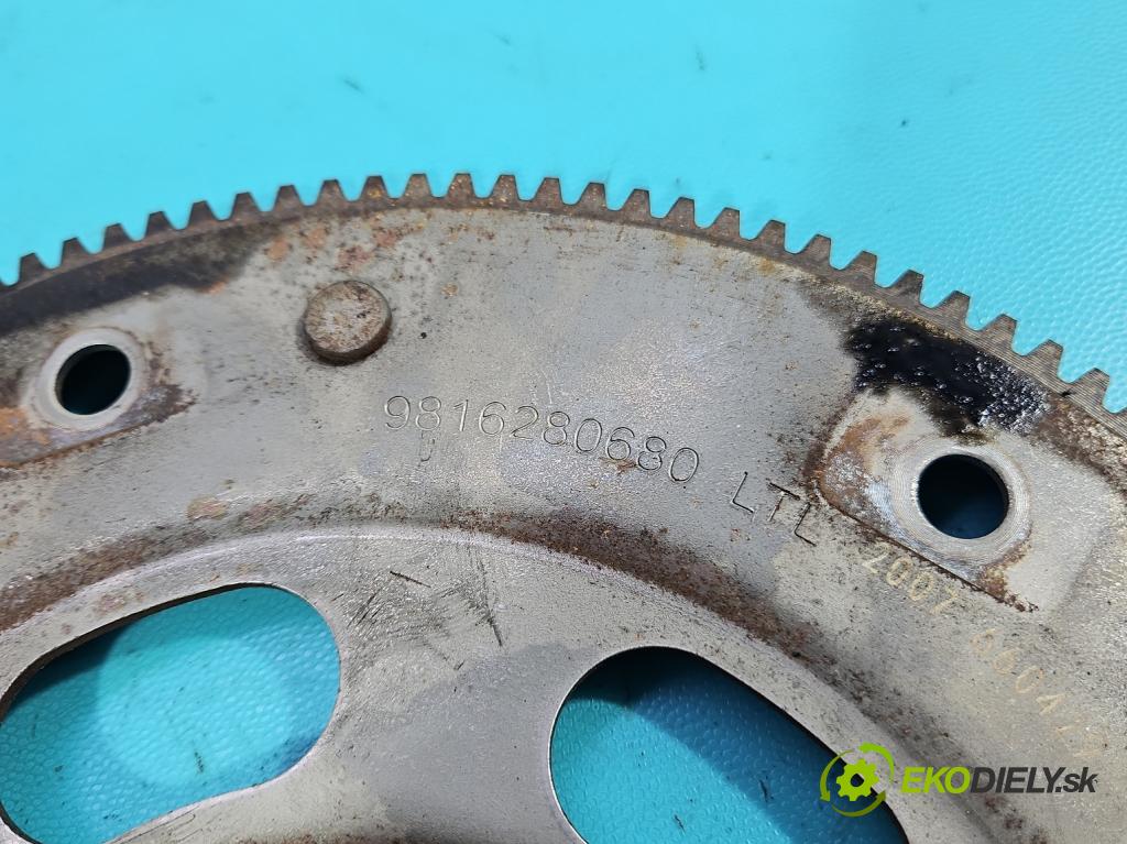 Toyota Proace City 1.5 D4D 131 HP automatic 96 kW 1499 cm3 5- koleso hojdačka: 9816280680 (Zotrvačník)