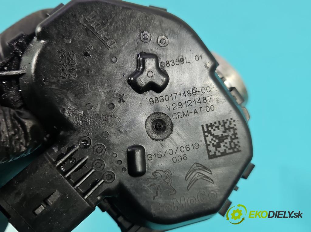 Toyota Proace City 1.5 D4D 131 HP automatic 96 kW 1499 cm3 5- klapka 9830171480 (Škrtiaca klapka)