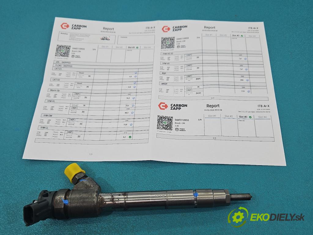 Toyota Proace City 1.5 D4D 131 HP automatic 96 kW 1499 cm3 5- vstrek 0445110955 (Vstrekovač paliva)