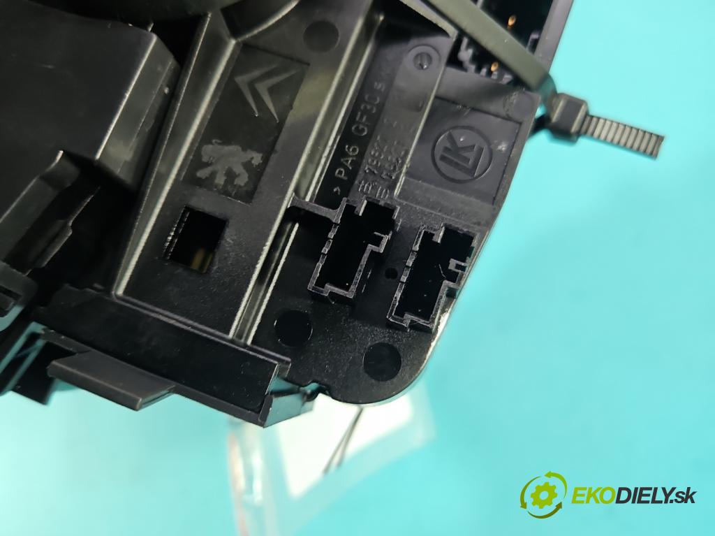 Toyota Proace City 1.5 D4D 131 HP automatic 96 kW 1499 cm3 5- prepínač komplex: 98312616ZD (Prepínacie páčky pod volantom)