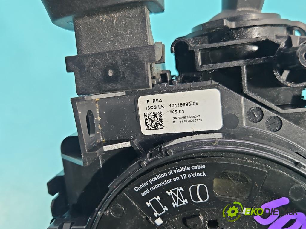 Toyota Proace City 1.5 D4D 131 HP automatic 96 kW 1499 cm3 5- prepínač komplex: 98312616ZD (Prepínacie páčky pod volantom)