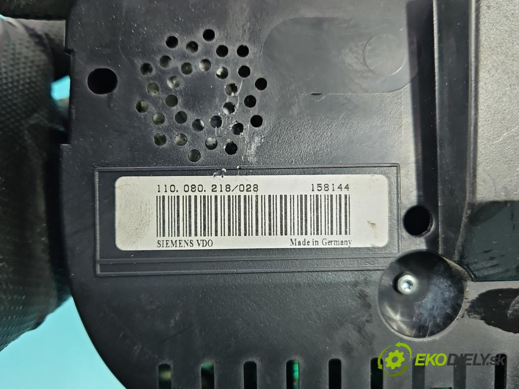 Vw Touran I 2003-2015 2.0 tdi 170 hp automatic 125 kW 1968 cm3 5- Přístrojová deska 1T0920872F (Přístrojová deska)