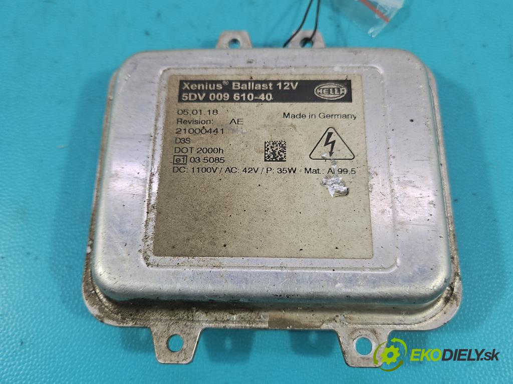 Jaguar XE X760 2015-2024 2.0d 179KM automatic 132 kW 1999 cm3 4- střídač: xenon 5DV009610-40 (Riadiaca jednotka xenónu)