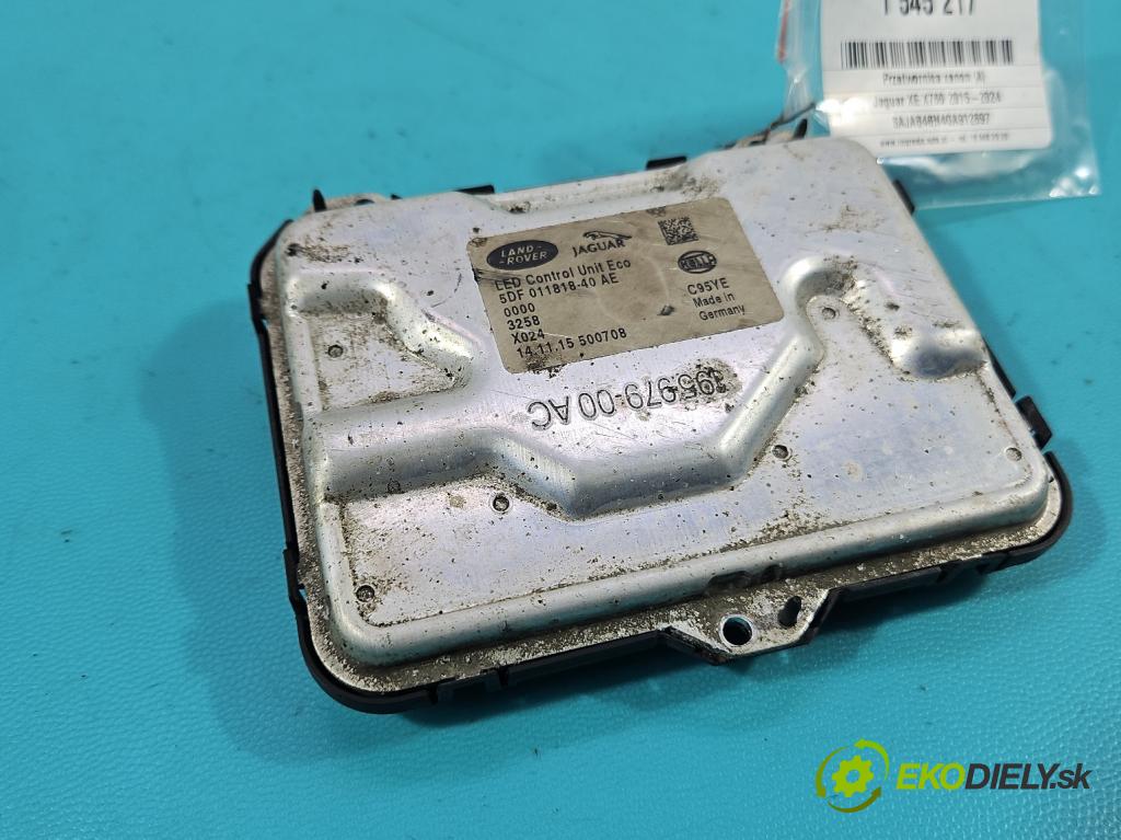 Jaguar XE X760 2015-2024 2.0d 179KM automatic 132 kW 1999 cm3 4- střídač: xenon 5DF011818-40 (Riadiaca jednotka xenónu)