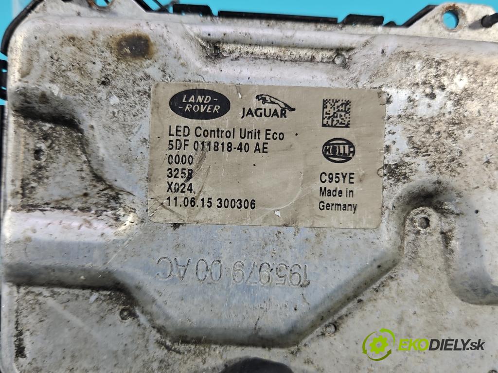 Jaguar XE X760 2015-2024 2.0d 179KM automatic 132 kW 1999 cm3 4- střídač: xenon 5DF011818-40 (Riadiaca jednotka xenónu)
