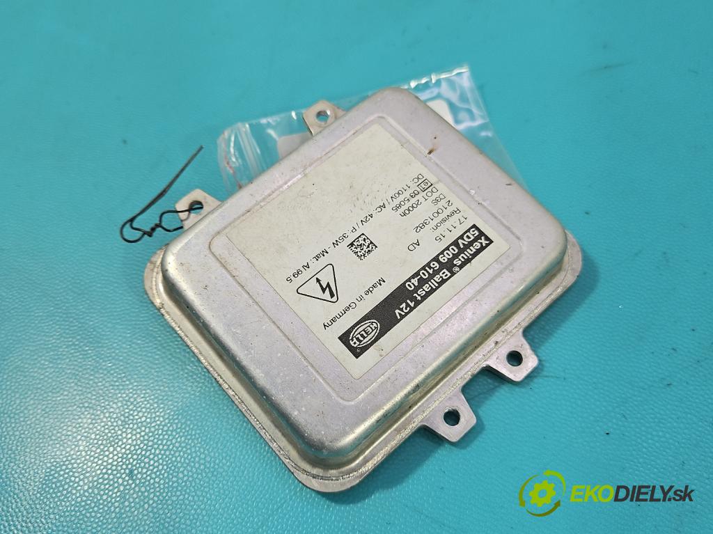 Jaguar XE X760 2015-2024 2.0d 179KM automatic 132 kW 1999 cm3 4- střídač: xenon 5DV009610-40 (Riadiaca jednotka xenónu)