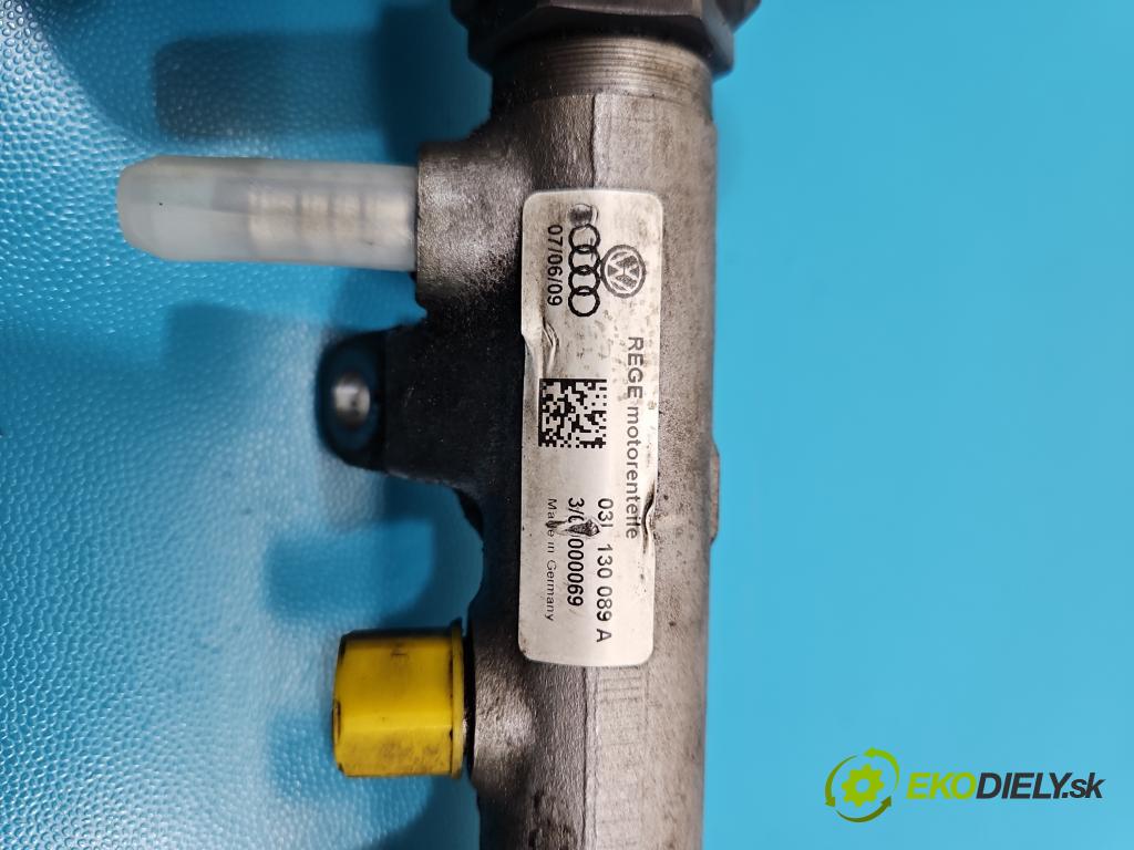 Seat Exeo 2.0 tdi 143 HP manual 105 kW 1968 cm3 5- lišta vstrekovacia 03L130089A (Vstrekovacia lišta)