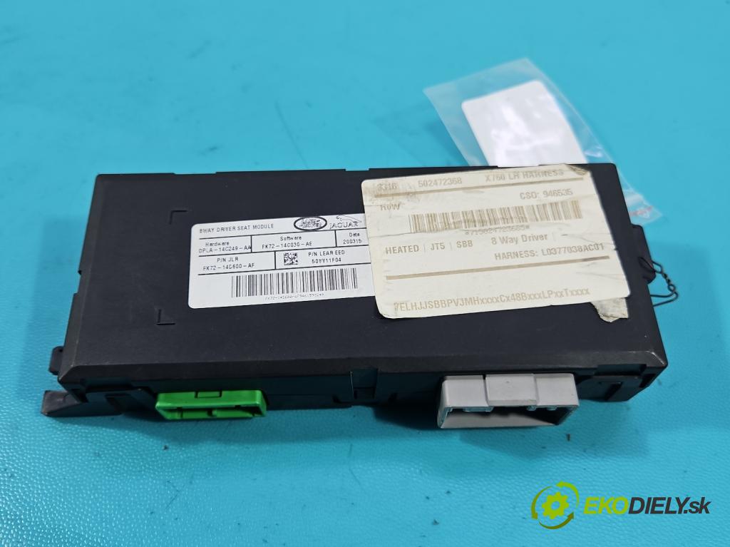 Jaguar XE X760 2015-2024 2.0d 179KM automatic 132 kW 1999 cm3 4- riadiaca jednotka ostatné FK72-14C030-AE
