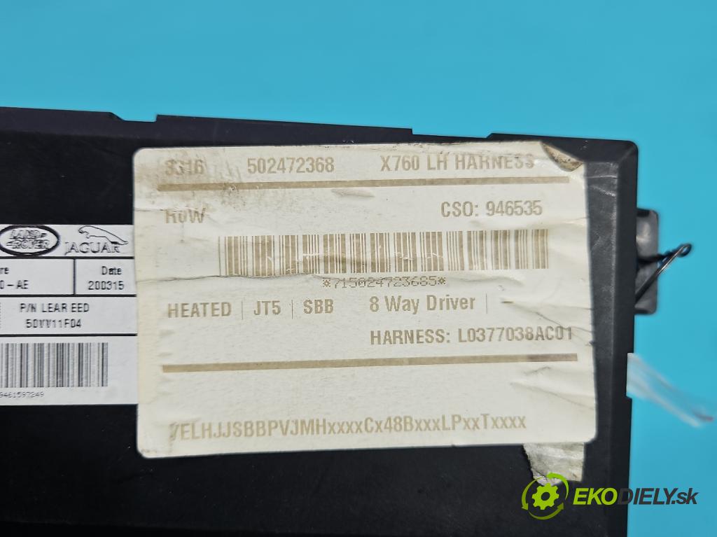 Jaguar XE X760 2015-2024 2.0d 179KM automatic 132 kW 1999 cm3 4- riadiaca jednotka ostatné FK72-14C030-AE