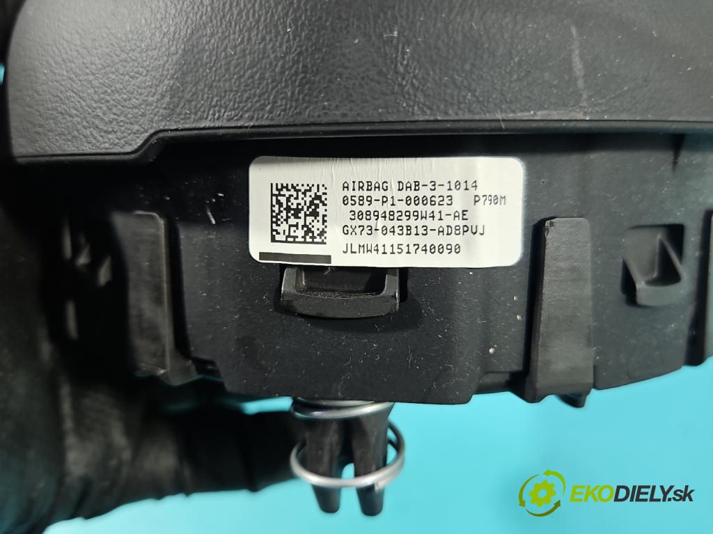 Jaguar XE X760 2015-2024 2.0d 179KM automatic 132 kW 1999 cm3 4- airbag vzduch: Řidiči: 0589-P1-000623 (Airbag)