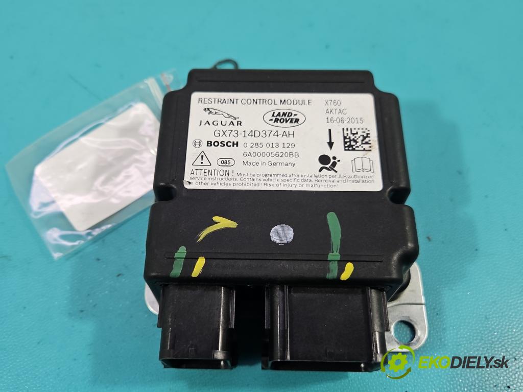 Jaguar XE X760 2015-2024 2.0d 179KM automatic 132 kW 1999 cm3 4- riadiaca jednotka vankúše: GX73-14D374-AH