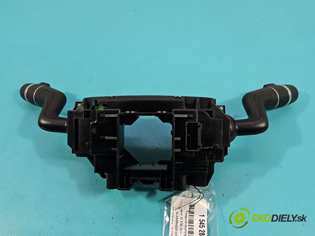 Jaguar XE X760 2015-2024 2.0d 179KM automatic 132 kW 1999 cm3 4- prepínač komplex: GX73-3F973-BA (Prepínacie páčky pod volantom)