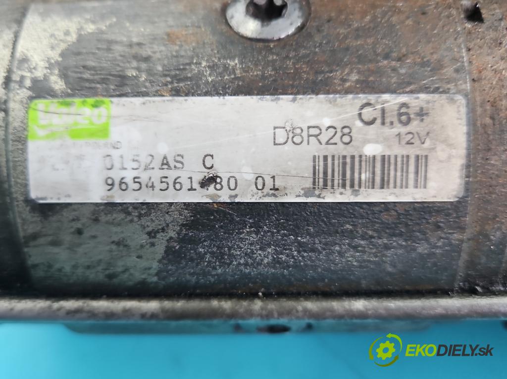 Citroen C4 Grand picasso I 2006-2013 2.0 hdi 136 HP automatic 100 kW 1997 cm3 5- štartér 9654561480 (Štartér)