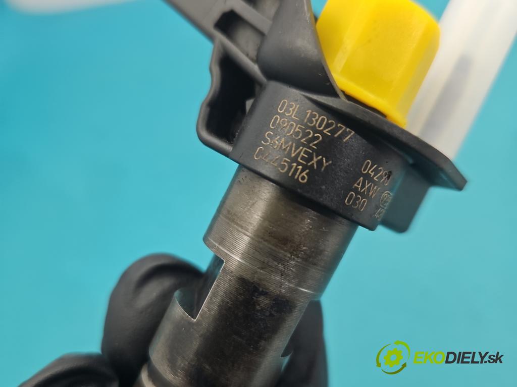 Seat Exeo 2.0 tdi 143 hp manual 105 kW 1968 cm3 5- vstřikovač 03L130277 (Vstřikovač paliva)