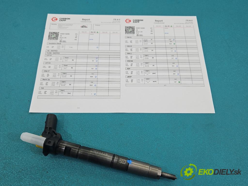 Seat Exeo 2.0 tdi 143 HP manual 105 kW 1968 cm3 5- vstrek 0445116030 (Vstrekovač paliva)