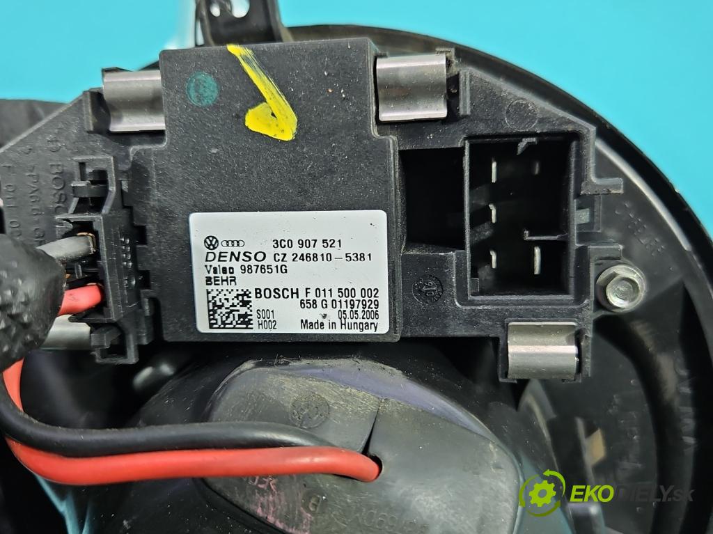 Vw Touran I 2003-2015 2.0 tdi 170 HP automatic 125 kW 1968 cm3 5- ventilátor vzduchu 1K1820015D