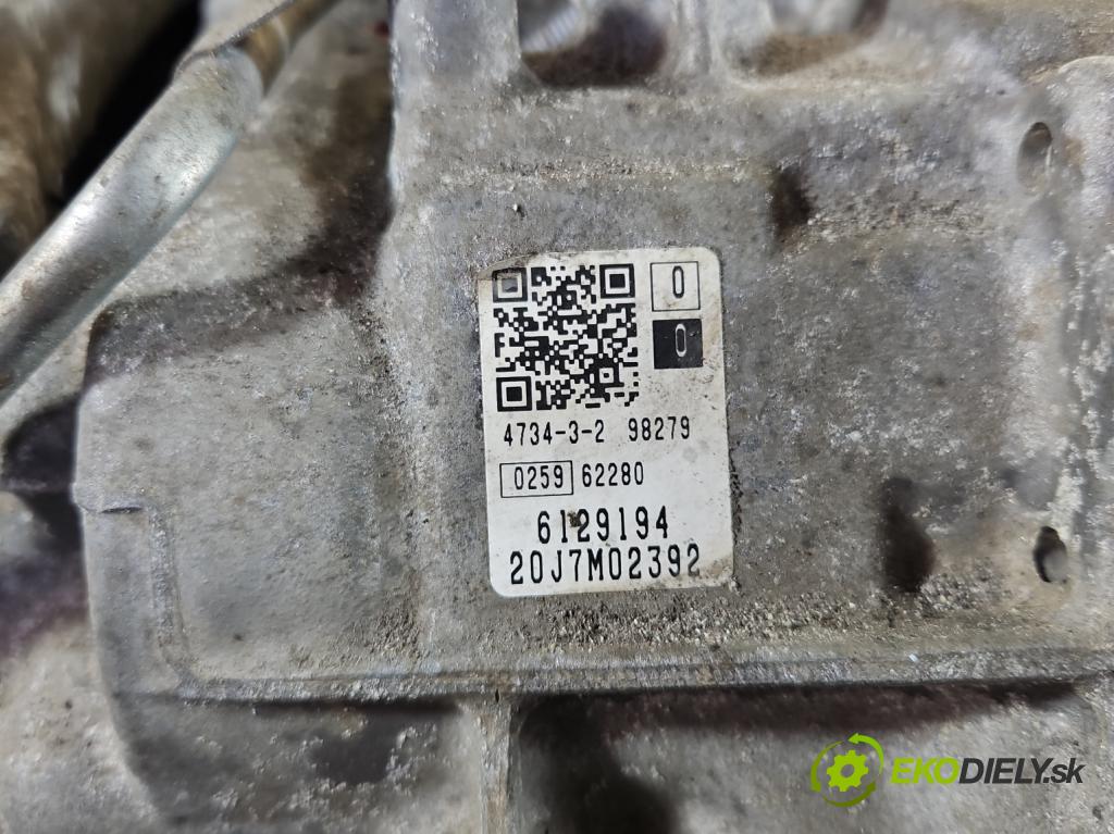 Toyota Proace City 1.5 D4D 131 hp automatic 96 kW 1499 cm3 5- převodovka stupňová automat 20GT52