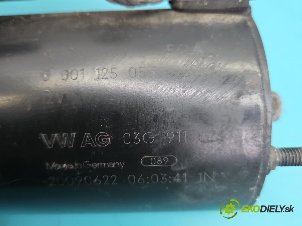 Seat Exeo 2.0 tdi 143 HP manual 105 kW 1968 cm3 5- štartér 0001125055 (Štartér)