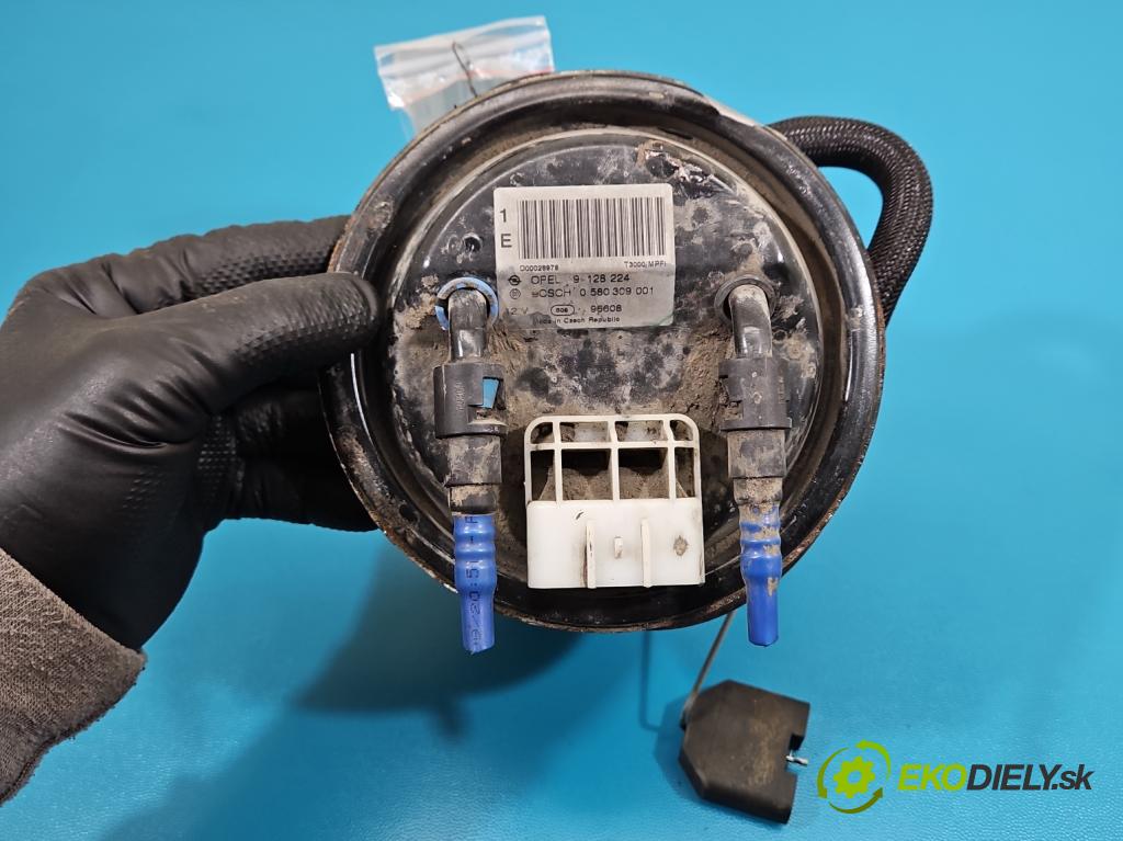 Opel Astra II 1998-2009 1.4 16V 90 HP manual 66 kW 1389 cm3 4- čerpadlo palivo 9128224