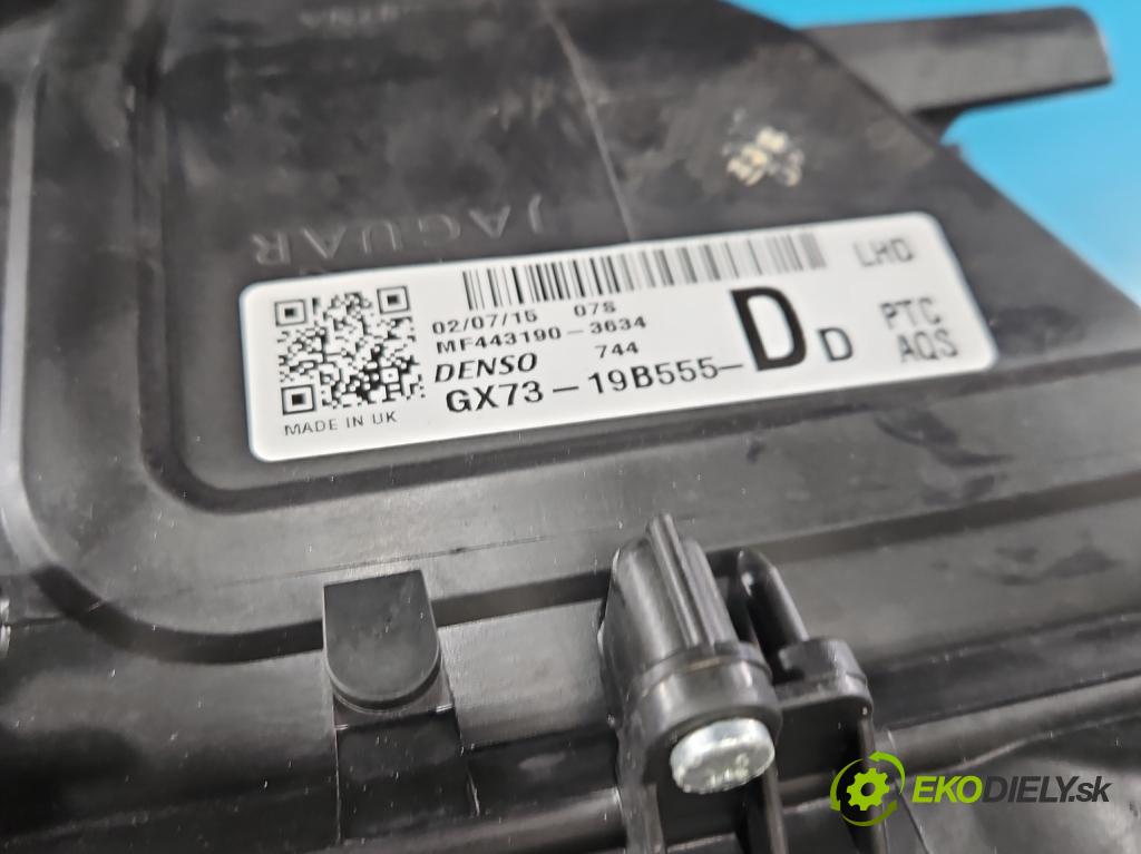 Jaguar XE X760 2015-2024 2.0d 179KM automatic 132 kW 1999 cm3 4- radiátor GX73-19B555-D (Radiátor topení)