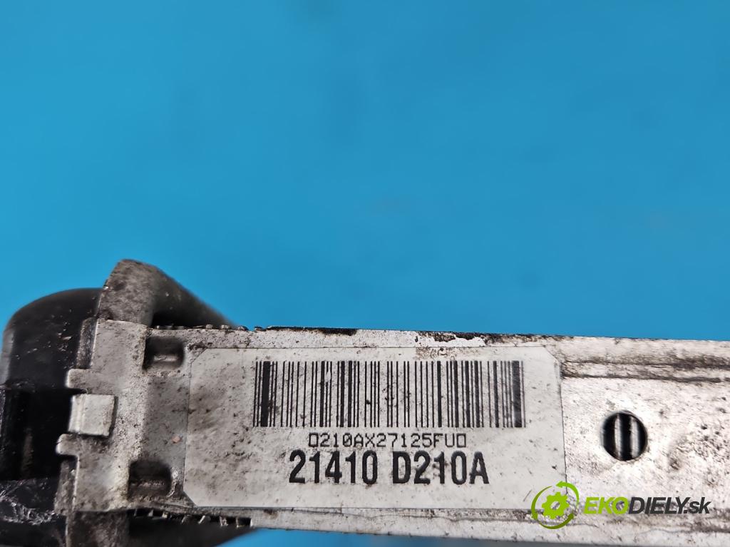 Jaguar XE X760 2015-2024 2.0d 179KM automatic 132 kW 1999 cm3 4- chladič voda: GX738005DC (Chladič vody)