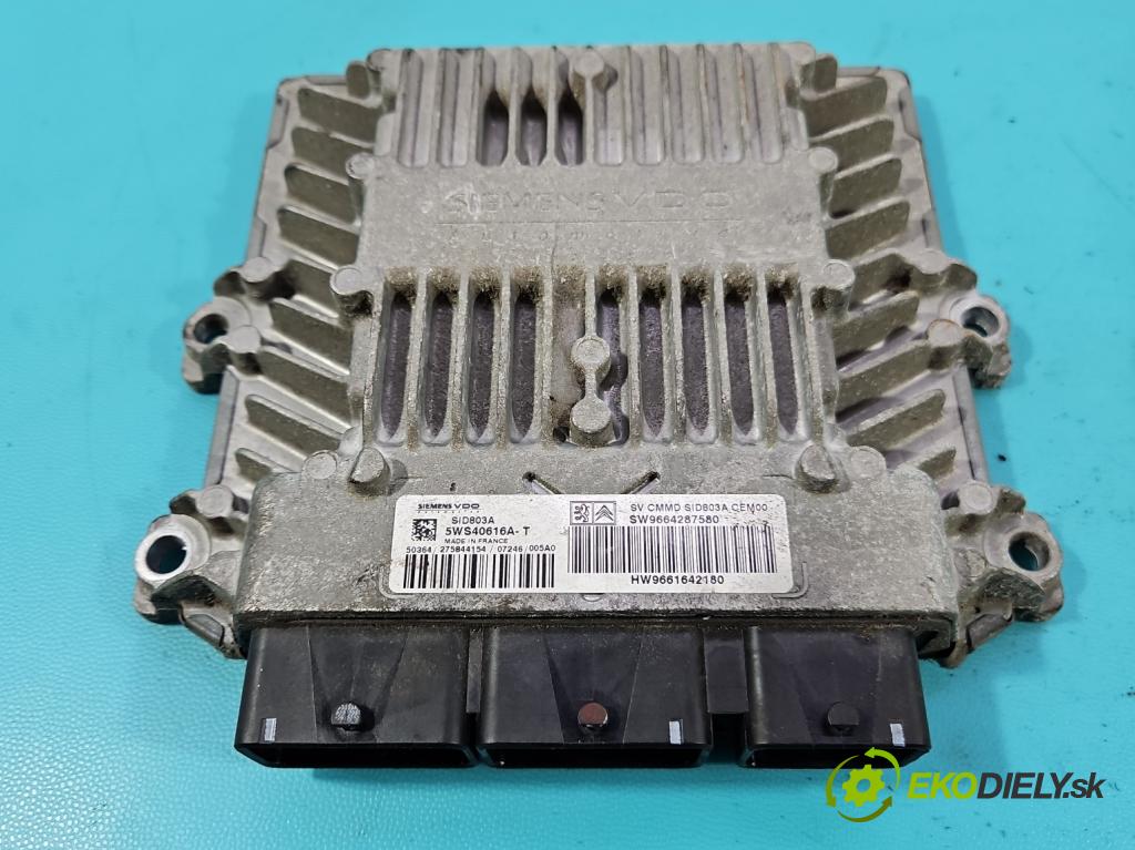 Citroen C4 Grand picasso I 2006-2013 2.0 hdi 136 HP automatic 100 kW 1997 cm3 5- riadiaca jednotka motora 9661642180
