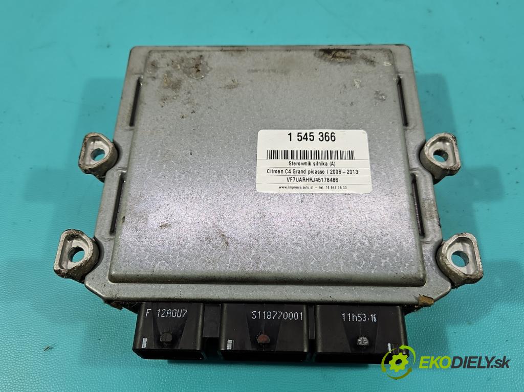 Citroen C4 Grand picasso I 2006-2013 2.0 hdi 136 HP automatic 100 kW 1997 cm3 5- riadiaca jednotka motora 9661642180