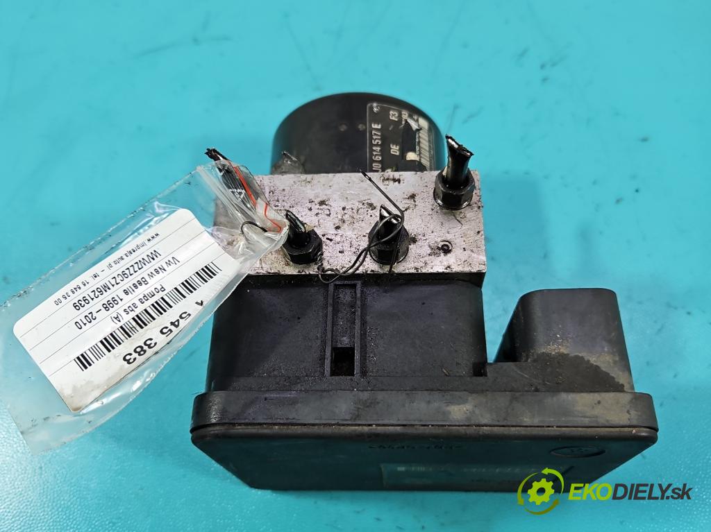 Vw New Beetle 1998-2010 2.0 8V 116 hp manual 85 kW 1984 cm3 3- čerpadlo abs 1J0614517E (Pumpa ABS)