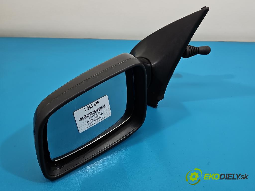 Opel Astra II 1998-2009 1.4 16V 90 HP manual 66 kW 1389 cm3 4- zrkadlo ľavé  (Kľučka dverí ostatné)