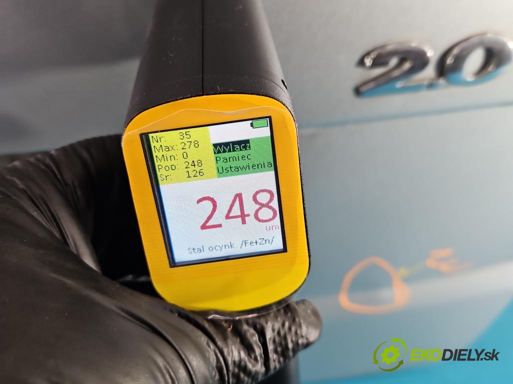 Vw Touran I 2003-2015 2.0 tdi 170 hp automatic 125 kW 1968 cm3 5- zadní kufrové dveře  (Zadní kapota (kufr))