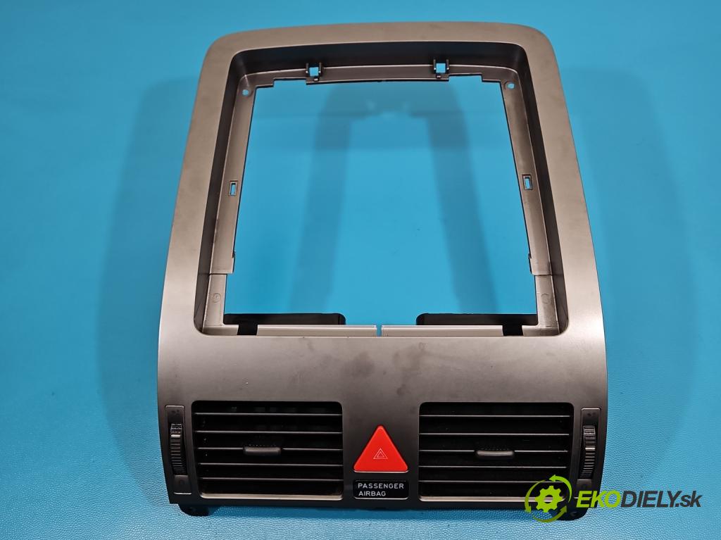 Vw Touran I 2003-2015 2.0 tdi 170 HP automatic 125 kW 1968 cm3 5- Mřížka: kúrenia stredová 1T1819728C (Mriežka kúrenia (fukár))