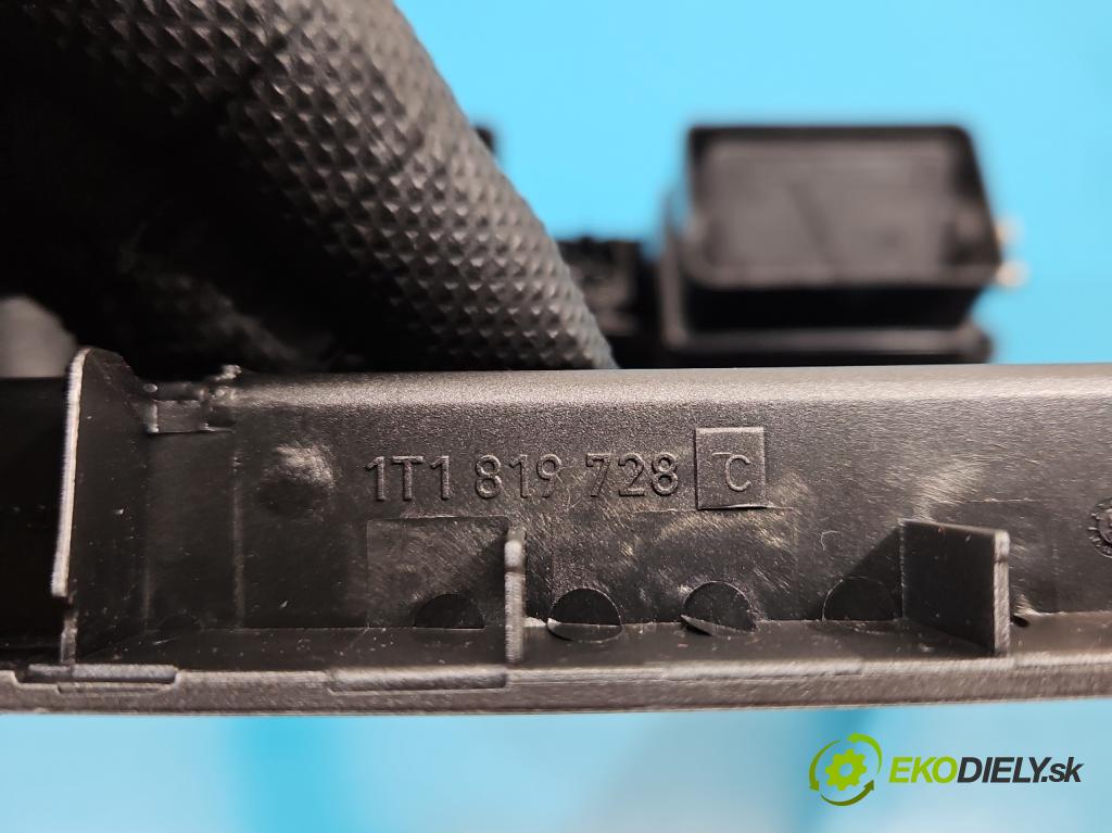 Vw Touran I 2003-2015 2.0 tdi 170 HP automatic 125 kW 1968 cm3 5- Mřížka: kúrenia stredová 1T1819728C (Mriežka kúrenia (fukár))
