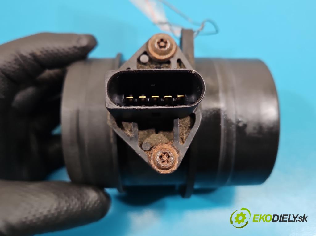 Vw Touran I 2003-2015 2.0 tdi 170 HP automatic 125 kW 1968 cm3 5- průtokoměr: 0281002461 (Váha vzduchu)