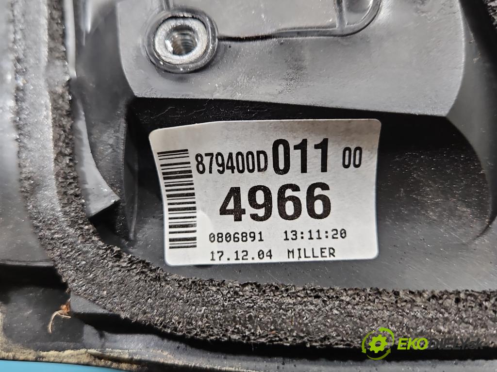 Toyota Yaris I 1999-2005 1.0 vvti 65 HP manual 48 kW 998 cm3 3- zrkadlo ľavé  (Kľučka dverí ostatné)