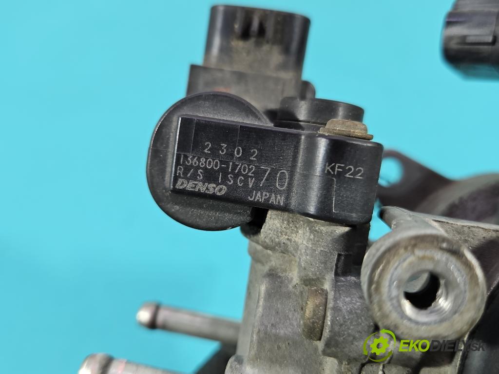 Toyota Yaris I 1999-2005 1.0 vvti 65 HP manual 48 kW 998 cm3 3- klapka 22210-0J010 (Škrtiaca klapka)