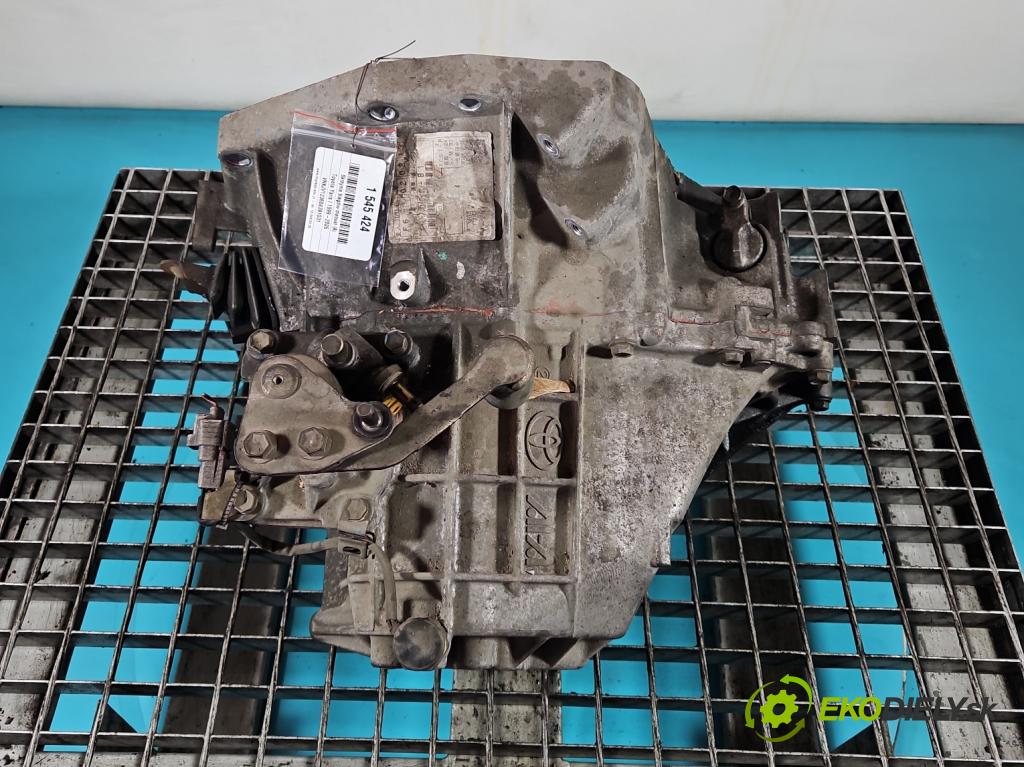 Toyota Yaris I 1999-2005 1.0 vvti 65 HP manual 48 kW 998 cm3 3- prevodovka stupeň,rýchlosť manual