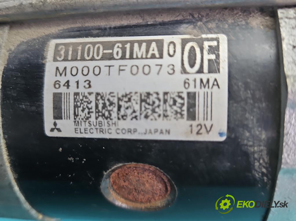 Suzuki Vitara II 2015- 1.6 16V 120 HP manual 88 kW 1586 cm3 5- štartér 31100-61MA (Štartér)