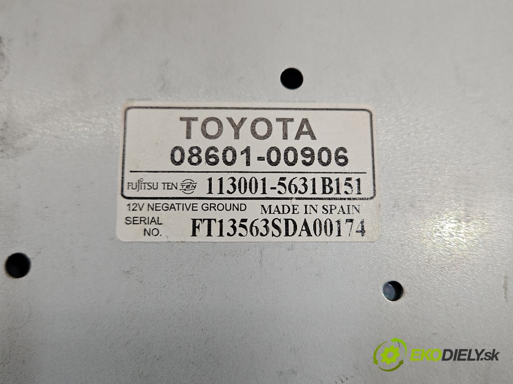 Toyota Yaris I 1999-2005 1.0 vvti 65 HP manual 48 kW 998 cm3 3- Menič: cd 08601-00906 (CD menič)