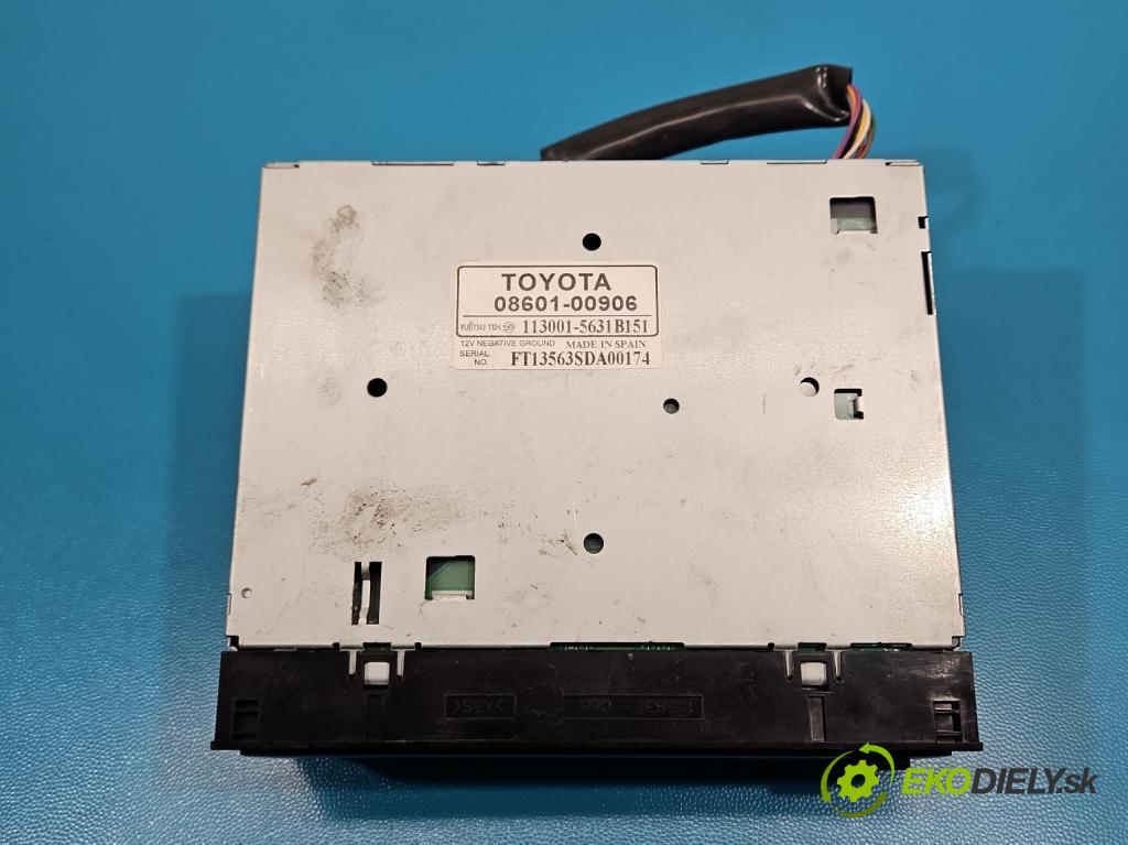 Toyota Yaris I 1999-2005 1.0 vvti 65 HP manual 48 kW 998 cm3 3- Menič: cd 08601-00906 (CD menič)