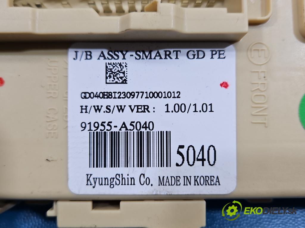 Hyundai I30 II 2012-2016 1.6 crdi 110 HP manual 81 kW 1582 cm3 5- riadiaca jednotka ostatné 91955-A5040