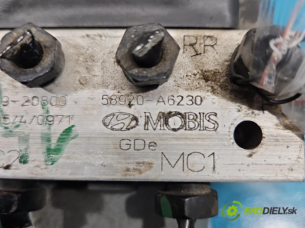 Hyundai I30 II 2012-2016 1.6 crdi 110 hp manual 81 kW 1582 cm3 5- čerpadlo abs 58920-A6230 (Pumpa ABS)