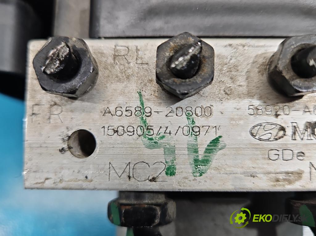 Hyundai I30 II 2012-2016 1.6 crdi 110 hp manual 81 kW 1582 cm3 5- čerpadlo abs 58920-A6230 (Pumpa ABS)